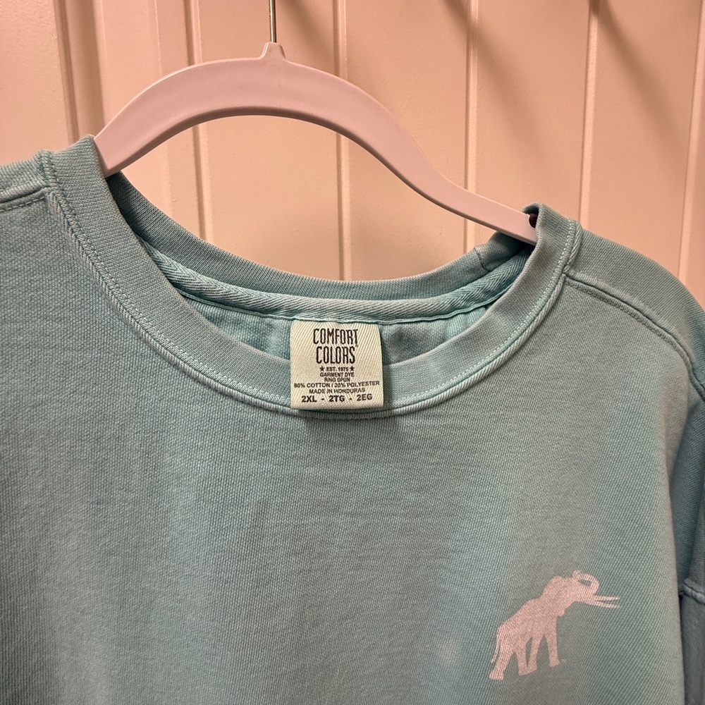 Light Blue Sweatshirt - Picture 3 of 5